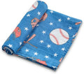 Baby Swaddle Blankets, Bamboo Muslin Receiving Blanket | 1-Pack, Lightweight & by IBESTOPIA