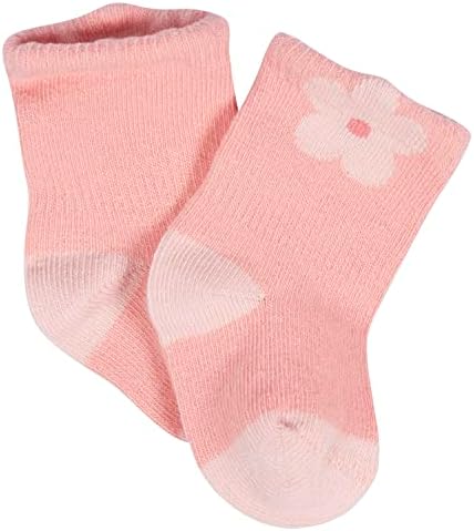 Gerber baby-girls 8-pair Wiggle Proof SockCasual Sock - Image 5
