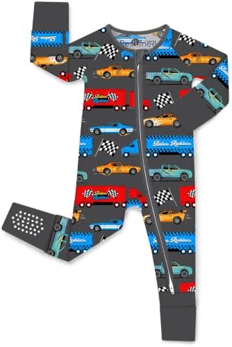 babee Reshinee Bamboo Viscose Baby Footie Pajama, Zipper Sleeper Boys Girls by babeeReshinee