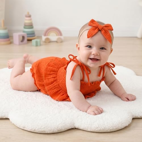 Baby Girl Romper Ruffle Newborn Girl Bodysuit Jumpsuit Baby Girl Clothes Outfit - Image 5