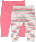 HonestBaby Unisex-Baby Multipack Harem Pants Roomy Fit Pull on Bottoms 100% by HonestBaby