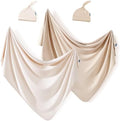 GRSSDER 2 Set Newborn Swaddle Blanket by BUYNOW
