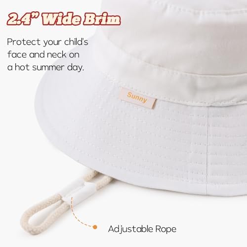 Bamery Baby Toddler Girls Bucket Hat Newborn Sun Hats - Image 3