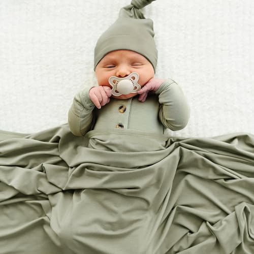 GRSSDER 2 Set Newborn Swaddle Blanket - Image 4