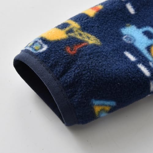 Toddler Boys Girls Fleece Jacket Lightweight Fall Spring 2-12 Years - Image 7