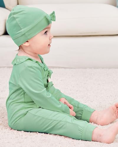 Mikrdoo Newborn Baby Girl Clothes Long Sleeve Romper - Image 2