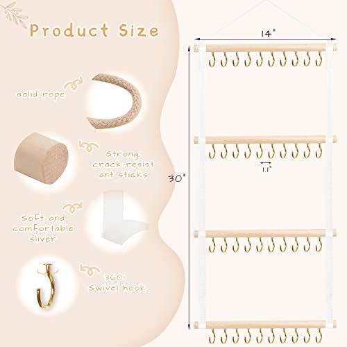 POVETIRE Headband Holder Head Bands Organizer - Image 2