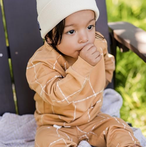 Burt's Bees Baby Boys Shirt and Pant Set, Long Sleeve Top & Bottom Outfit Bundle - Image 3