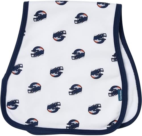 Gerber Baby Nfl Team Bandana Bibs and Burp Cloth Set - Image 2