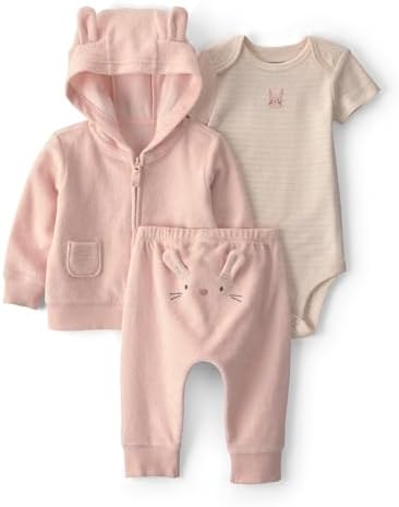 Carter's Baby Girls' 3-piece Bodysuit Pant Sets by Carters