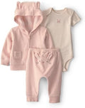 Carter's Baby Girls' 3-piece Bodysuit Pant Sets by Carters