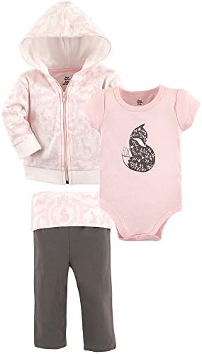 Yoga Sprout Bodysuit, and Track Jacket Set by Yoga+Sprout