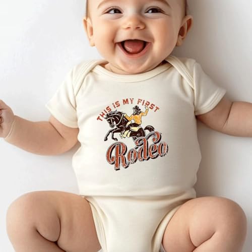 hrcfbk Infant Baby Boys Girls Bodysuit Newborn Short Sleeve Funny Letters Print - Image 7