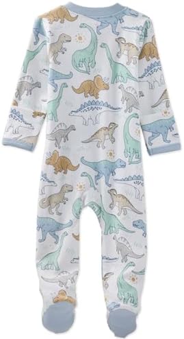Butterblu Scout Sleep & Play 100% Organic Cotton Footed Zip Front PJs | GOTS - Image 3