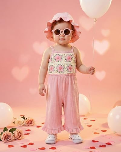 XUANHAO Baby Girl Clothes Infant Rompers Toddler Girls Summer Outfits 3M-3T - Image 3