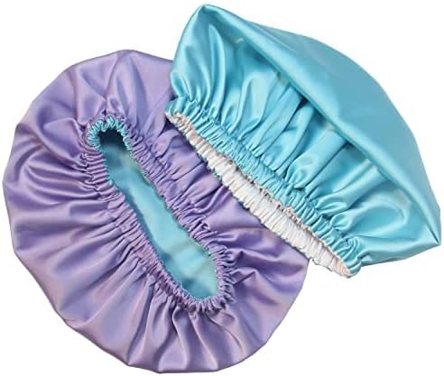 AKISS Baby Infant Newborn Toddler Satin Silk Hair Bonnet Cap - Image 5