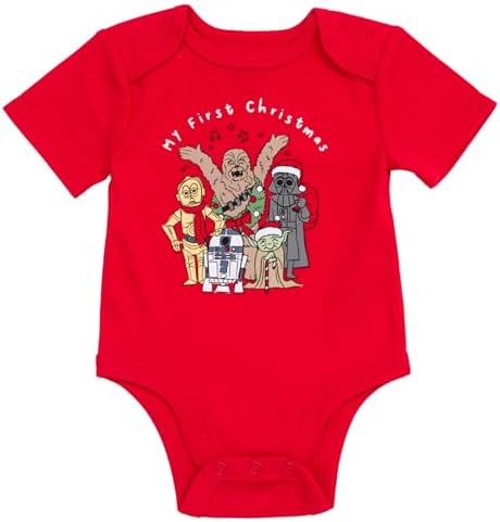 STAR WARS Father's Day Christmas Baby Girls Bodysuit Newborn to Infant Sizes by StarWars