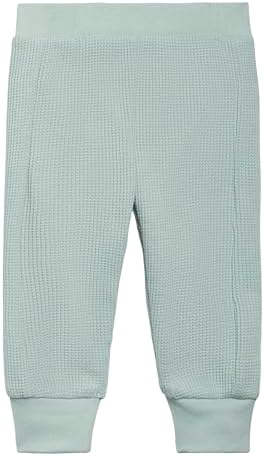 Modern Moments by Gerber Baby Girls Mini-Waffle 2 Piece Hoodie and Pant Set - Image 3
