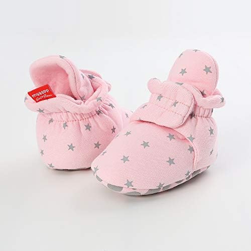 HsdsBebe Unisex Newborn Baby Cotton Booties Non-Slip Sole - Image 4