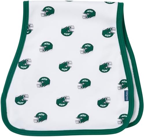 Gerber Baby Nfl Team Bandana Bibs and Burp Cloth Set - Image 2