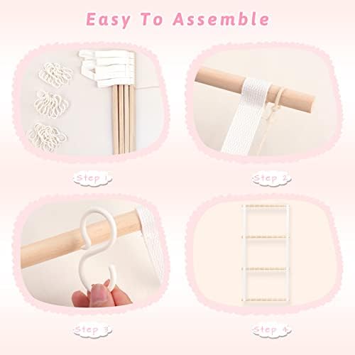 POVETIRE Headband Holder for Girls Baby Headband Organizer Head Bands Hair - Image 6