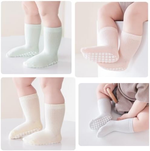 Toddler Girl Ruffle Socks Baby Girls Knee High Socks - Image 2