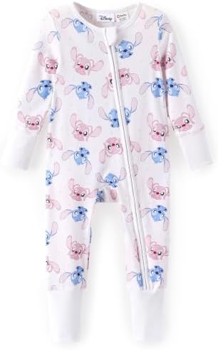 Disney Baby Organic Cotton Zip Footie Clothes Romper Outfit by Disney