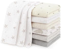 Susurration Muslin Burp Cloths 24x24 Inches Ultra Soft 100% Cotton | 7 Pack by Susurration