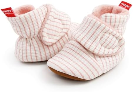 Baby Booties Cozy Fleece Slippers Soft Baby Shoes - Image 6