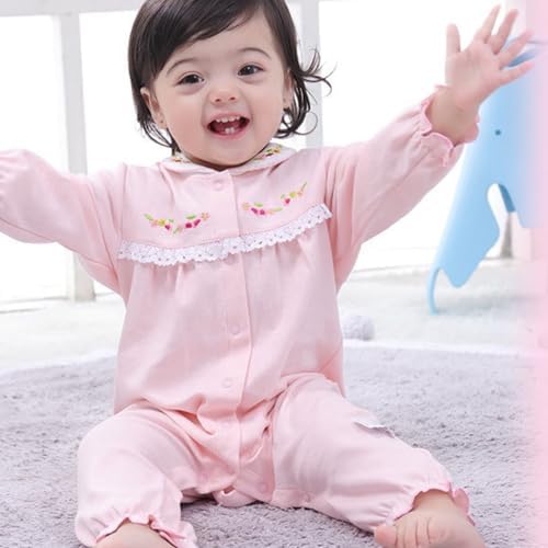 Infant Baby Girl Long Sleeve Romper Cotton Cute Style Newborn Toddler Jumpsuit - Image 3