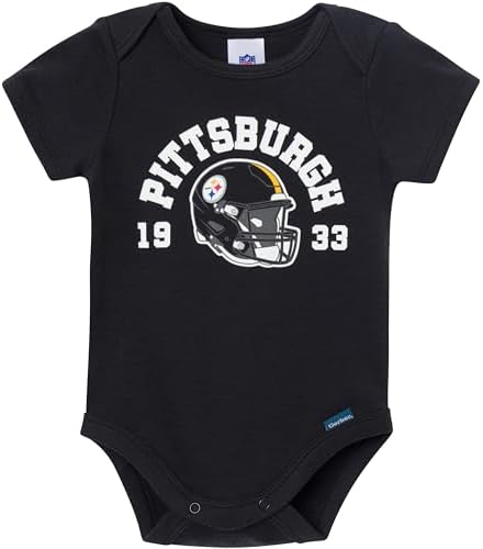 Gerber NFL Baby Boys 3-Pack Onesie Bodysuit - Image 2