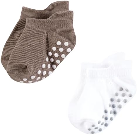 Hudson Baby Unisex Baby Non-Skid No-Show Socks - Image 4