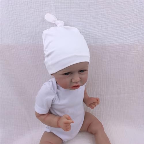 Silky Satin Lined Newborn Hat Hair Care Knot Beanie Hats - Image 4