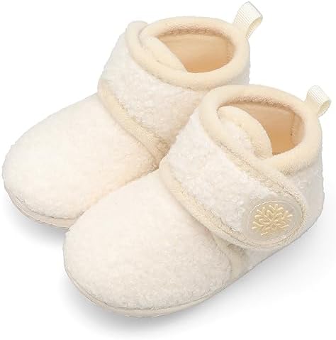 FEETCITY Baby Booties Girls Boys Infant Slippers First Walkers Shoes Warm Socks by FEETCITY