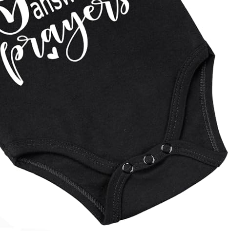 listery I'M Proof That God Answers Prayers Baby Bodysuit Baby Religious Infant - Image 6