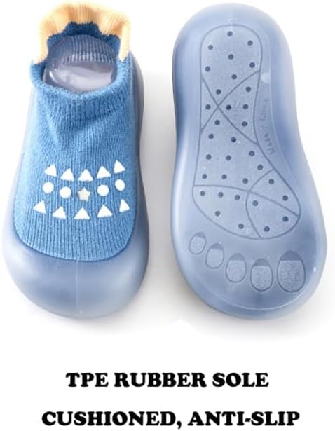 Baby Non Slip Socks Shoes Toddler Girls Boys First Walking Shoes Infant Indoor - Image 5