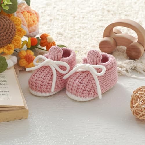 LAWKUL Baby Booties Knit Newborn Shoes - Image 5