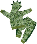 Toddler Baby Boy Clothes Dinosaur Hoodie+Pant 2Pcs Outfit Set 9M-5T by SOLOYEE