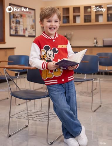 Disney Bomber Jacket Spider Man Marvel Toy Story Cars Varsity Cardigan2-13Y - Image 3