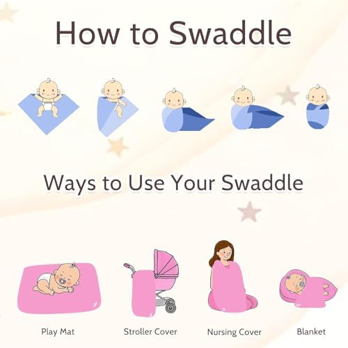 TANOFAR Newborn Swaddle Blanket - Image 7