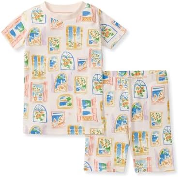 Burt's Bees Baby Unisex Organic Cotton Short Sleeve & Shorts PJ Set, 2-PC | by BurtsBeesBaby