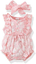 Renotemy Baby Girl Clothes Summer Rompers Cute Outfits Preemie-18 Months | by Renotemy