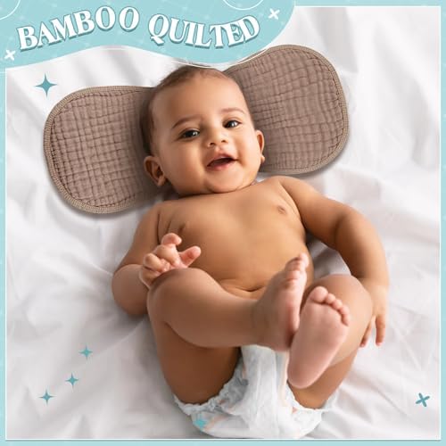 Frienda 8 Pack Muslin Burp Cloths - Image 5