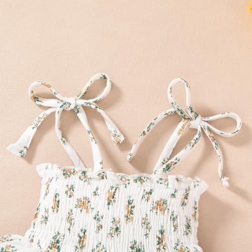 YOUNGER TREE Baby Girl Clothes Infant Summer Romper Dress Sleeveless Bodysuit - Image 5