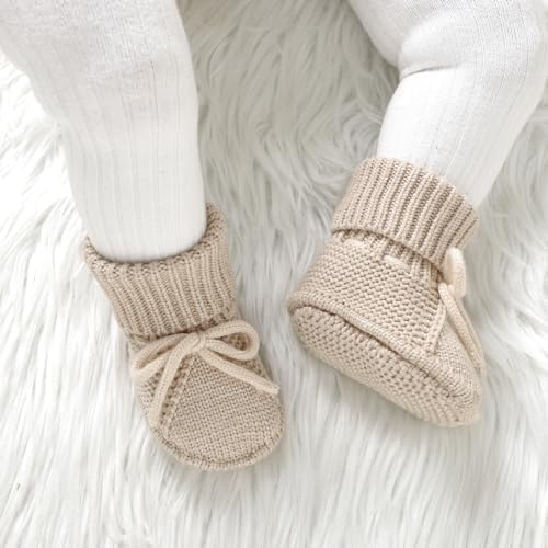 mimixiong Baby Booties Newborn Warm Infant Sock Baby Shoes - Image 4