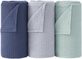 Bearmoss Muslin Swaddle Blankets, 40 x 38 inches Baby Swaddle by Bearmoss