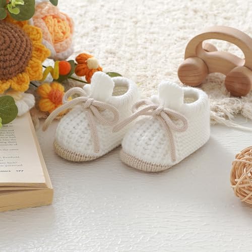 LAWKUL Baby Booties Knit Newborn Shoes - Image 3