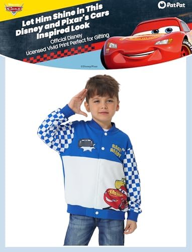 Disney Bomber Jacket Spider Man Marvel Toy Story Cars Varsity Cardigan2-13Y - Image 2