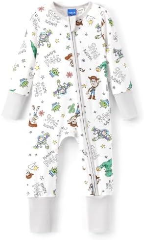 Disney Baby Organic Cotton Zip Footie Clothes Romper Outfit by Disney