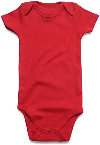 ROMPERINBOX Unisex Baby Onsies Solid Baby Bodysuit Romper Blank by RomperinBox